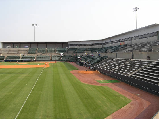 From the stands out in left field - The Joe