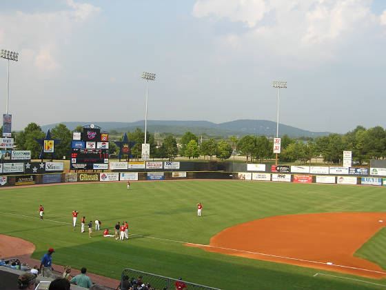 Preparing for the game - Joe W Davis Stadium