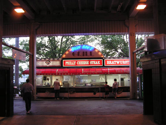 One of the Concession stands at The Joe